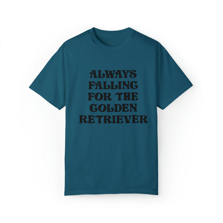 Falling for the Golden Retriever Tee