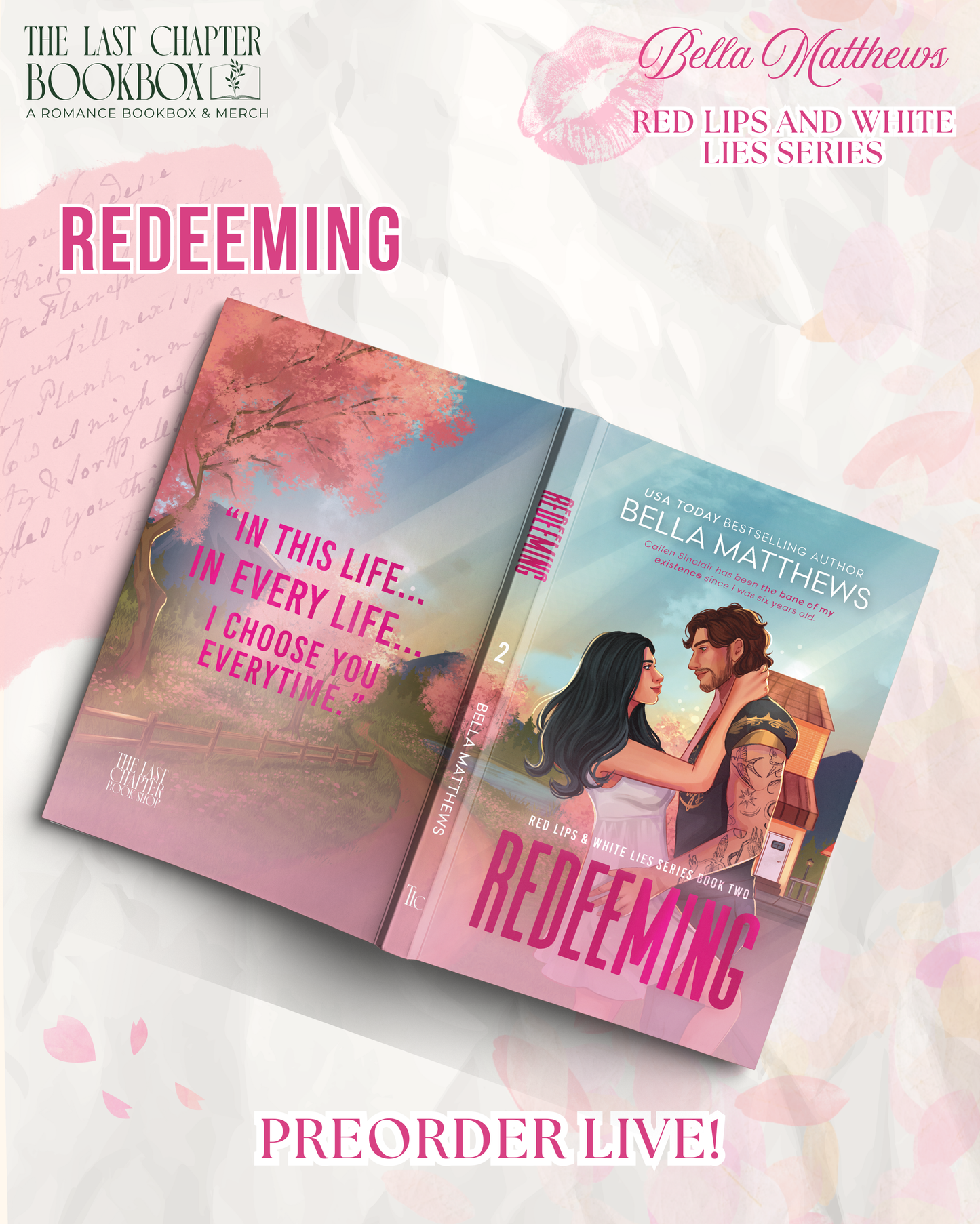 Redeeming by Bella Matthews SINGLE COPY