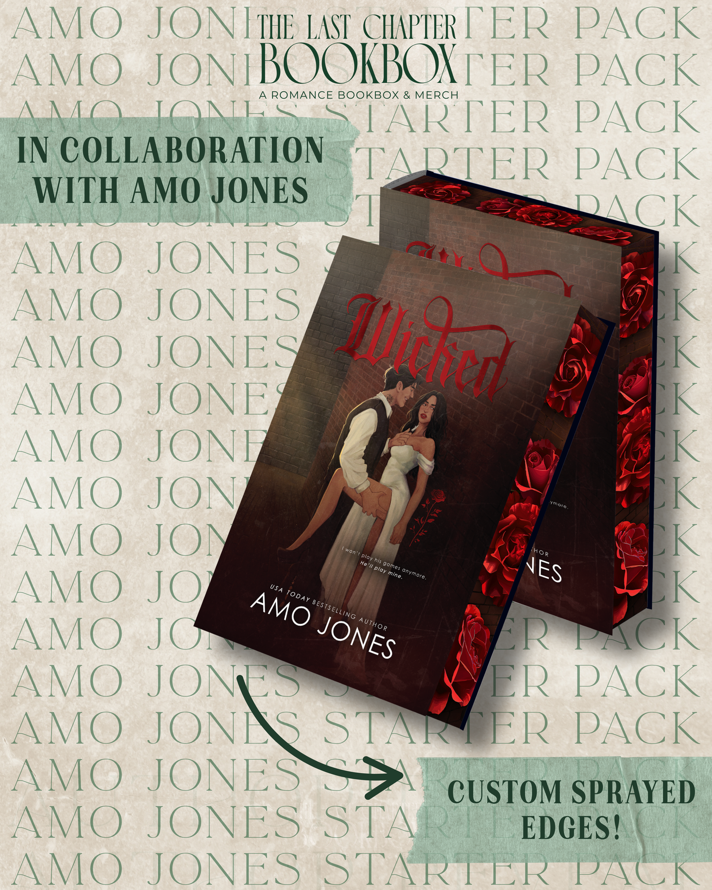 Amo Jones Author Starter Pack Full Box