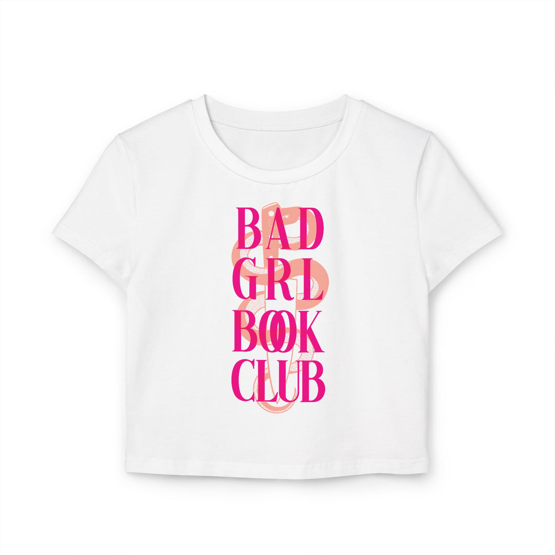 Bad Grl Book Club Baby Tee - The Scarlet Letter Collection