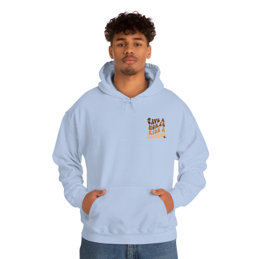 Ride a Cowboy Hooded Sweatshirt