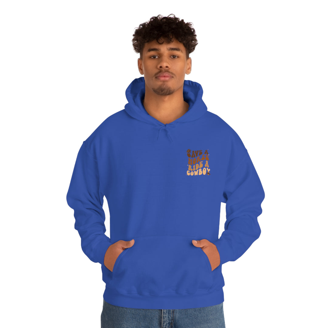 Ride a Cowboy Hooded Sweatshirt