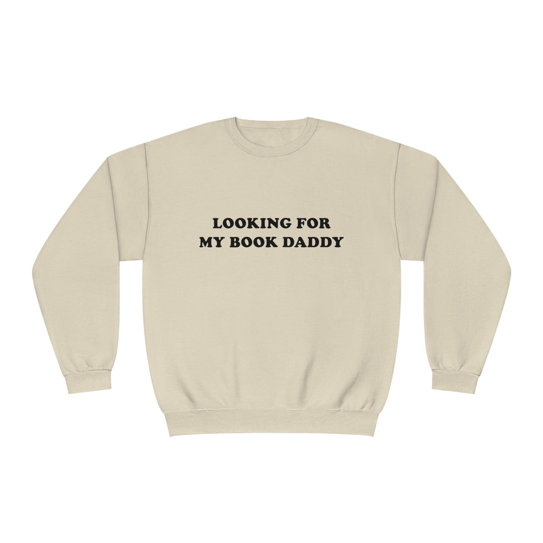 Book Daddy Crewneck Sweatshirt