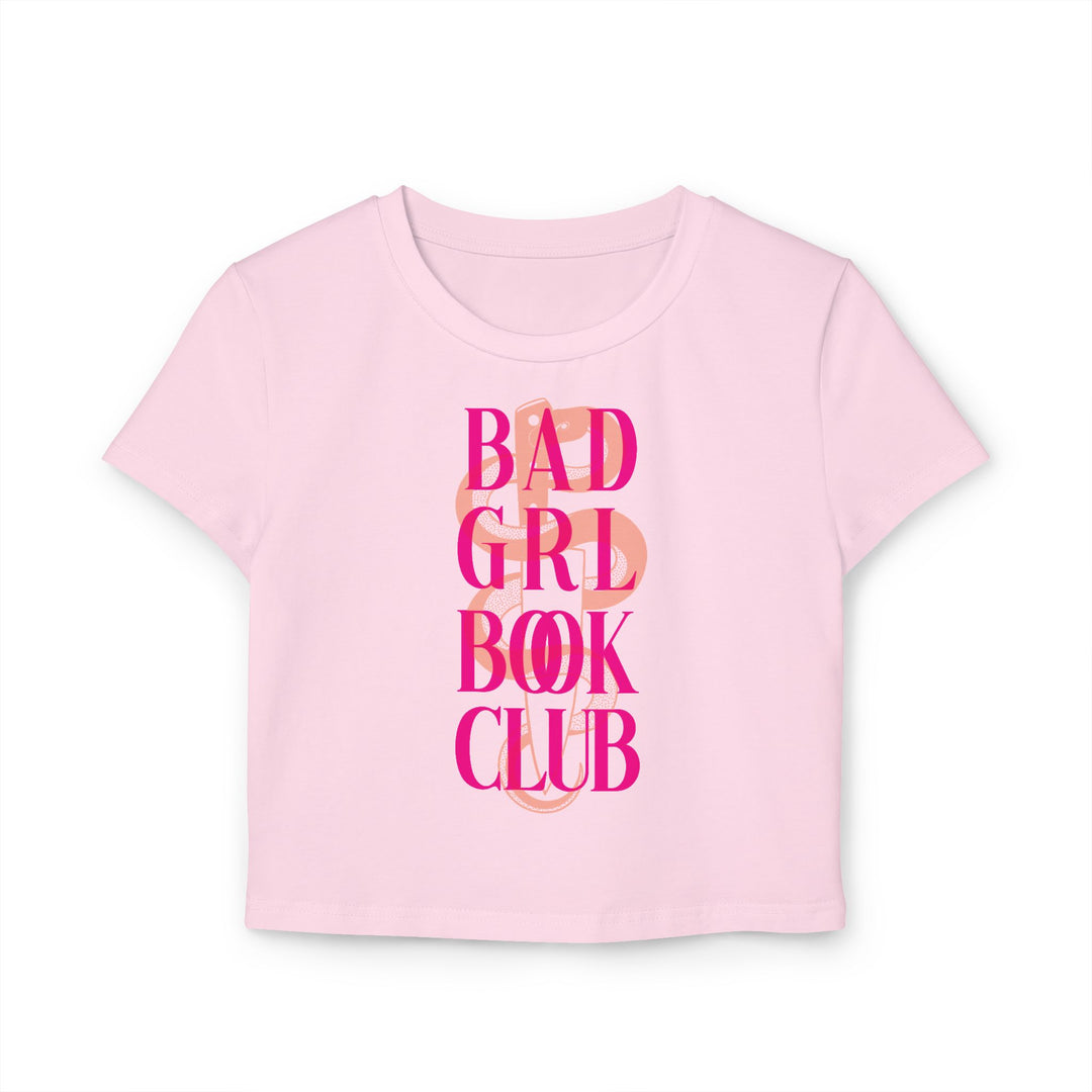 Bad Grl Book Club Baby Tee - The Scarlet Letter Collection