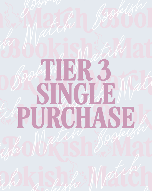 Bookish Match Tier 3 Single Purchase