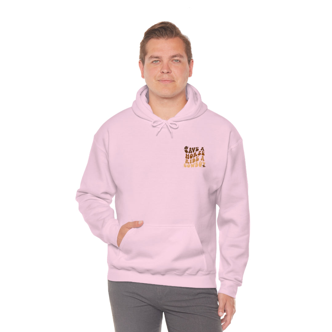 Ride a Cowboy Hooded Sweatshirt