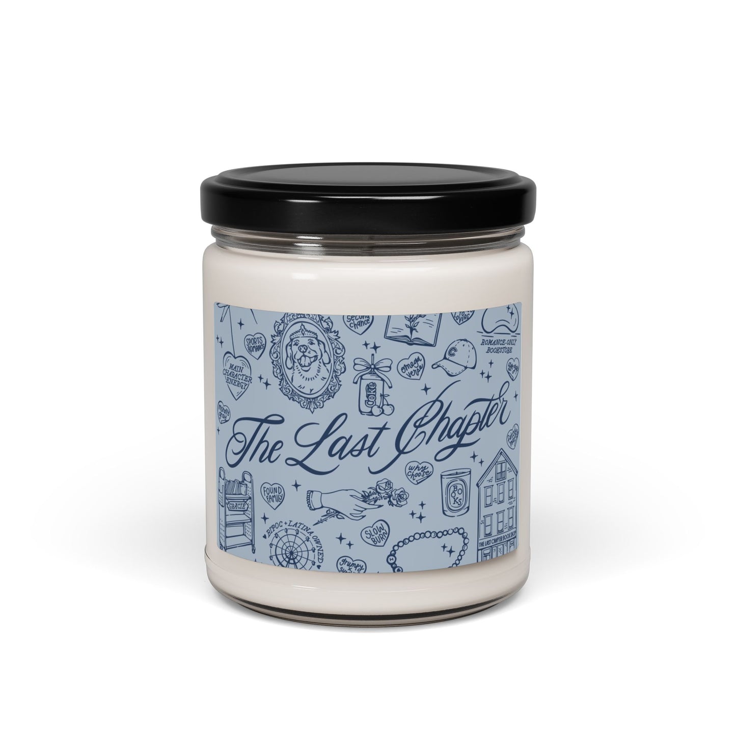 Scented Candle — "The Last Chapter" Soy Jar (9oz)