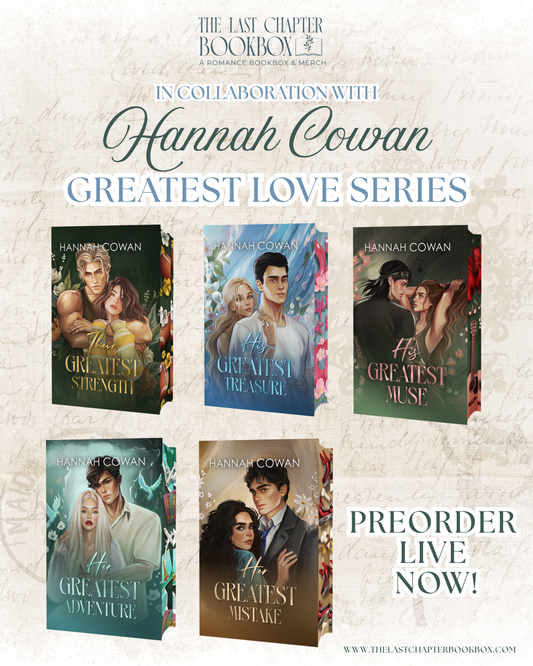 Greatest Love series by Hannah Cowan FULL SERIES BOX
