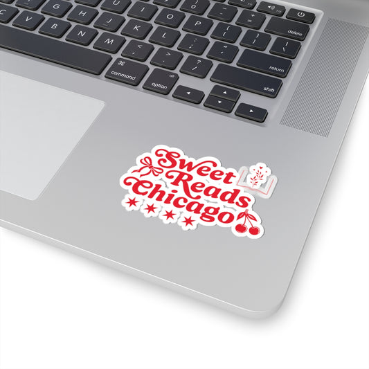 Sweet Reads Chicago Kiss-Cut Sticker