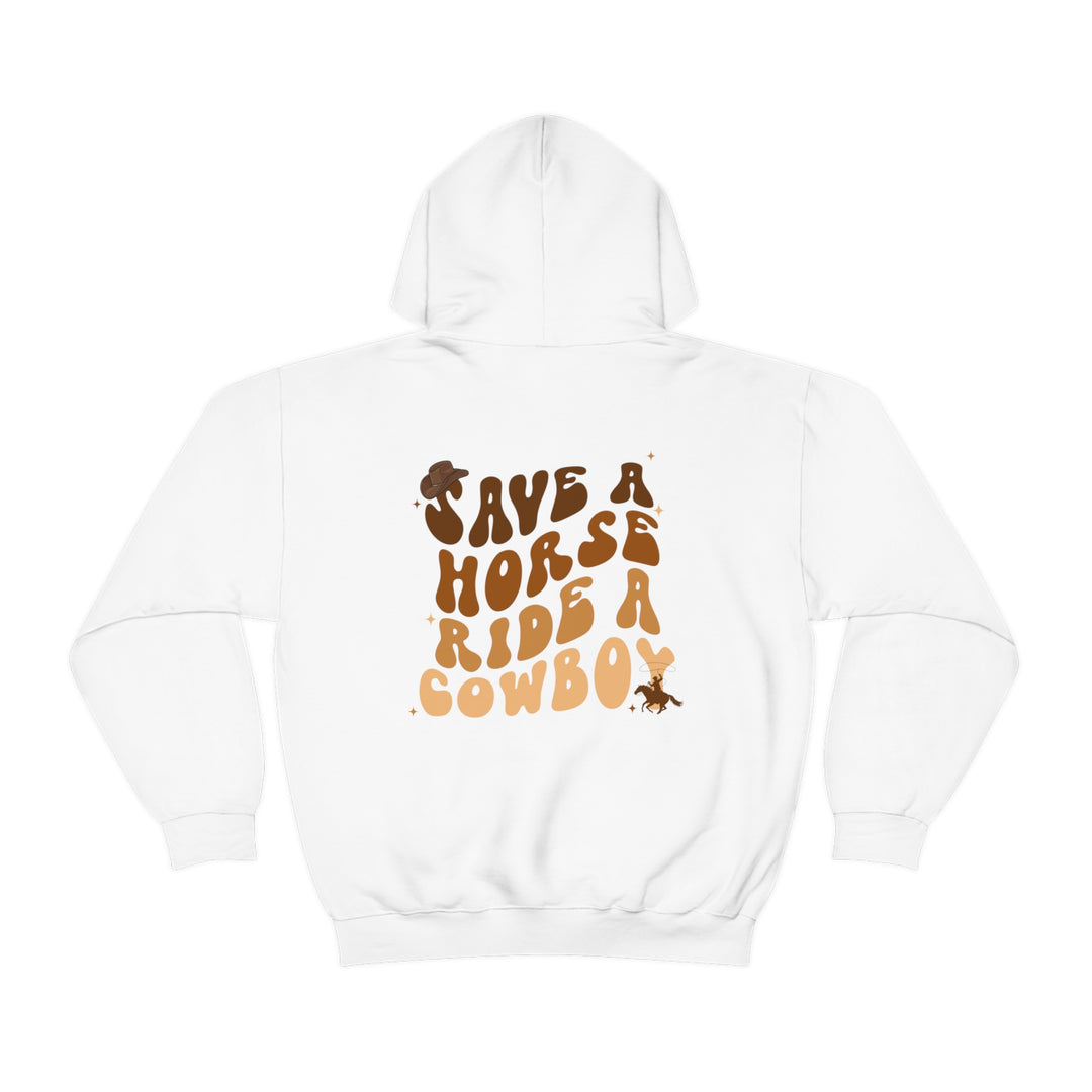 Ride a Cowboy Hooded Sweatshirt