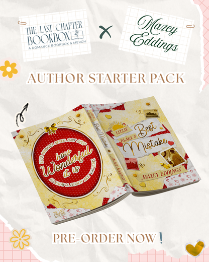 Mazey Eddings Author Starter Pack FULL BOX