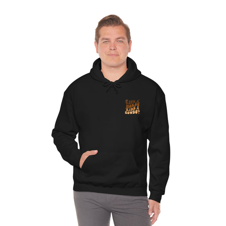 Ride a Cowboy Hooded Sweatshirt