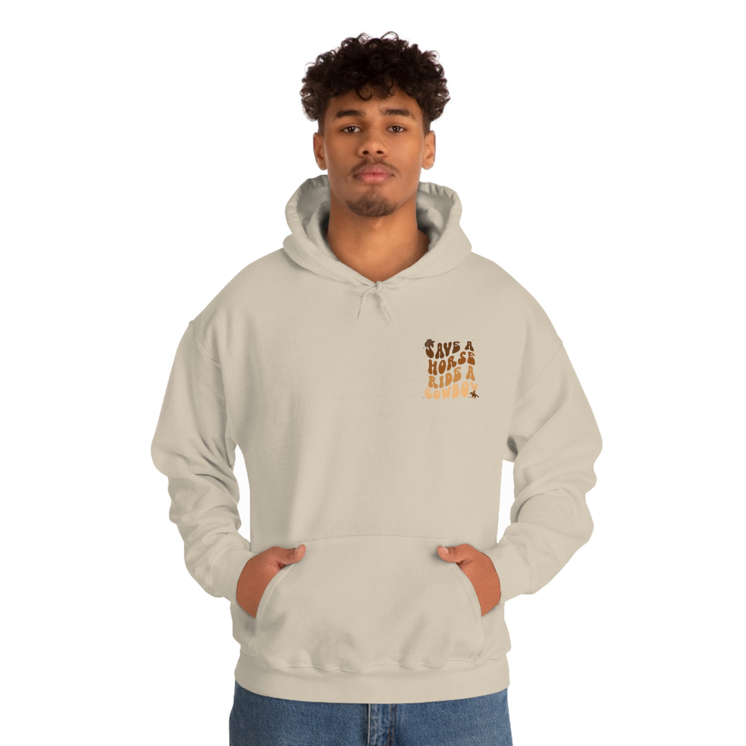 Ride a Cowboy Hooded Sweatshirt