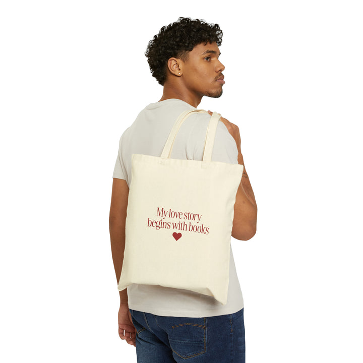 My love story Canvas Tote Bag