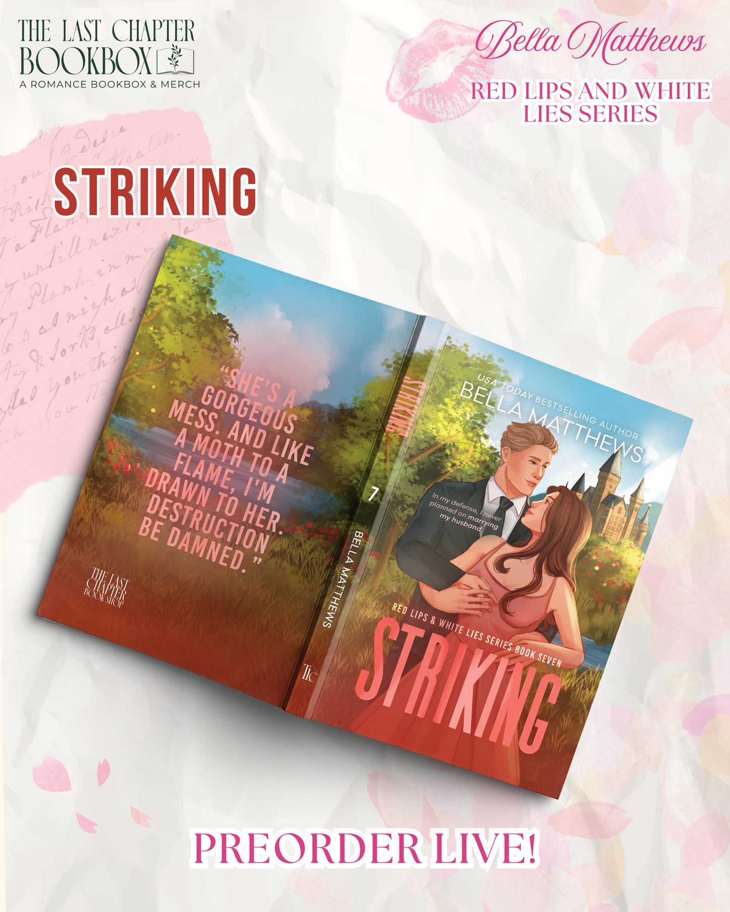 Striking by Bella Matthews SINGLE COPY