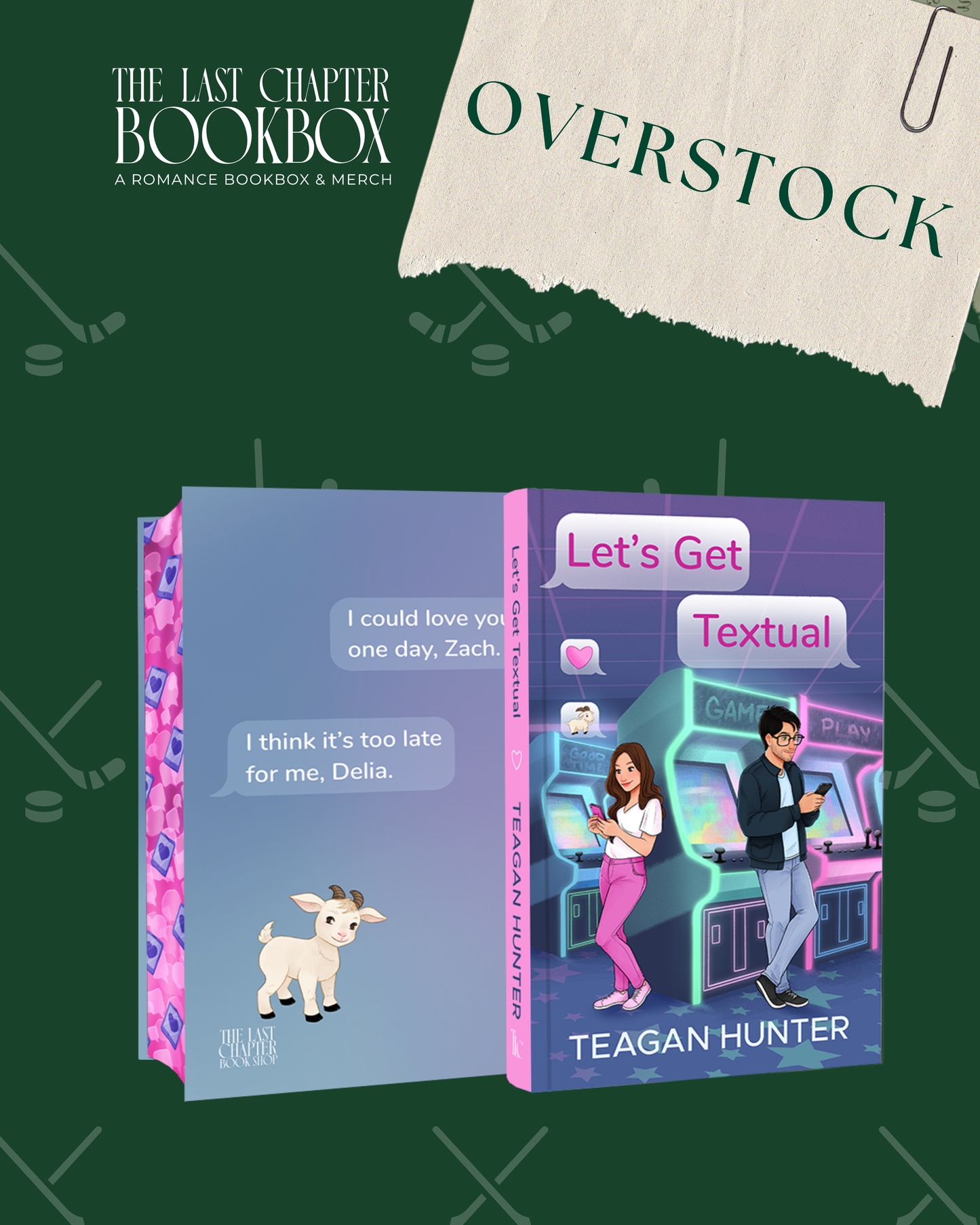 Overstock: Let's Get Textual by Teagan Hunter