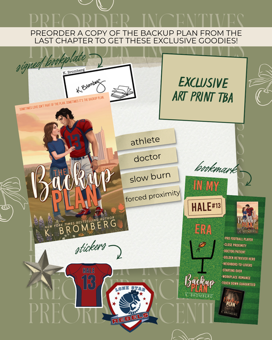 The Backup Plan Preorder Campaign