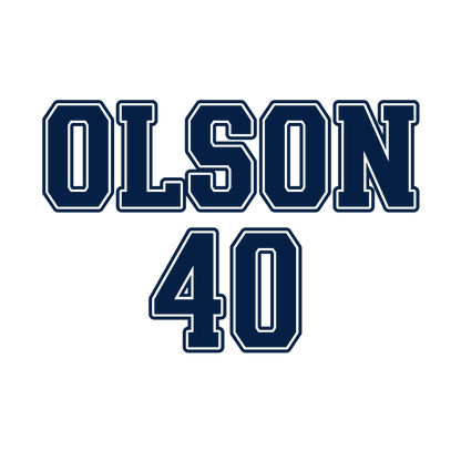 Olson 40 Sticker - The S.J. Sylvis Shop