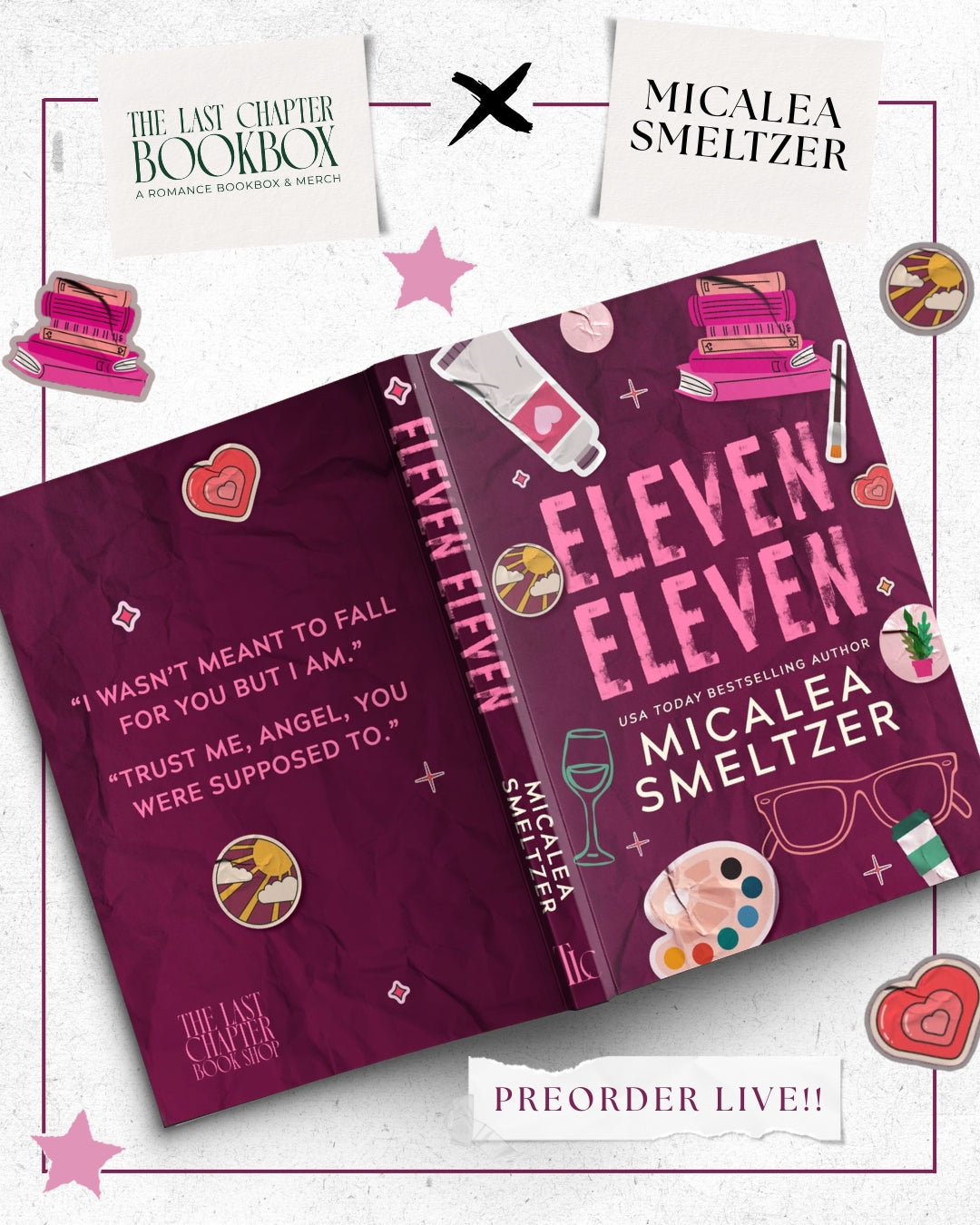 Micalea Smeltzer Author Starter Pack FULL BOX