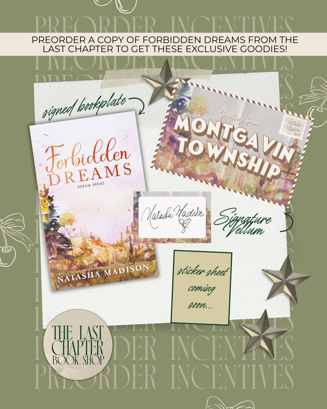 Forbidden Dreams Preorder Campaign