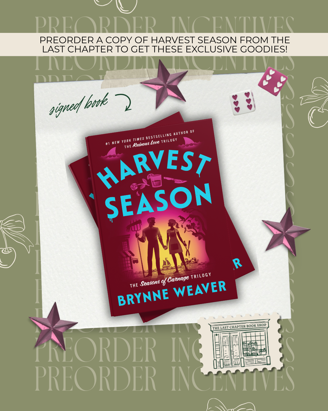 Harvest Season Signed Preorder Campaign