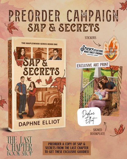 Sap and Secrets Preorder Campaign