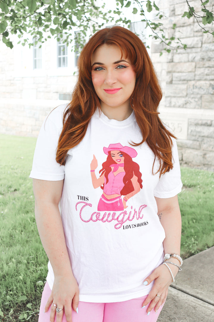 The IT Girl Collection: This Cowgirl Loves Books Tee