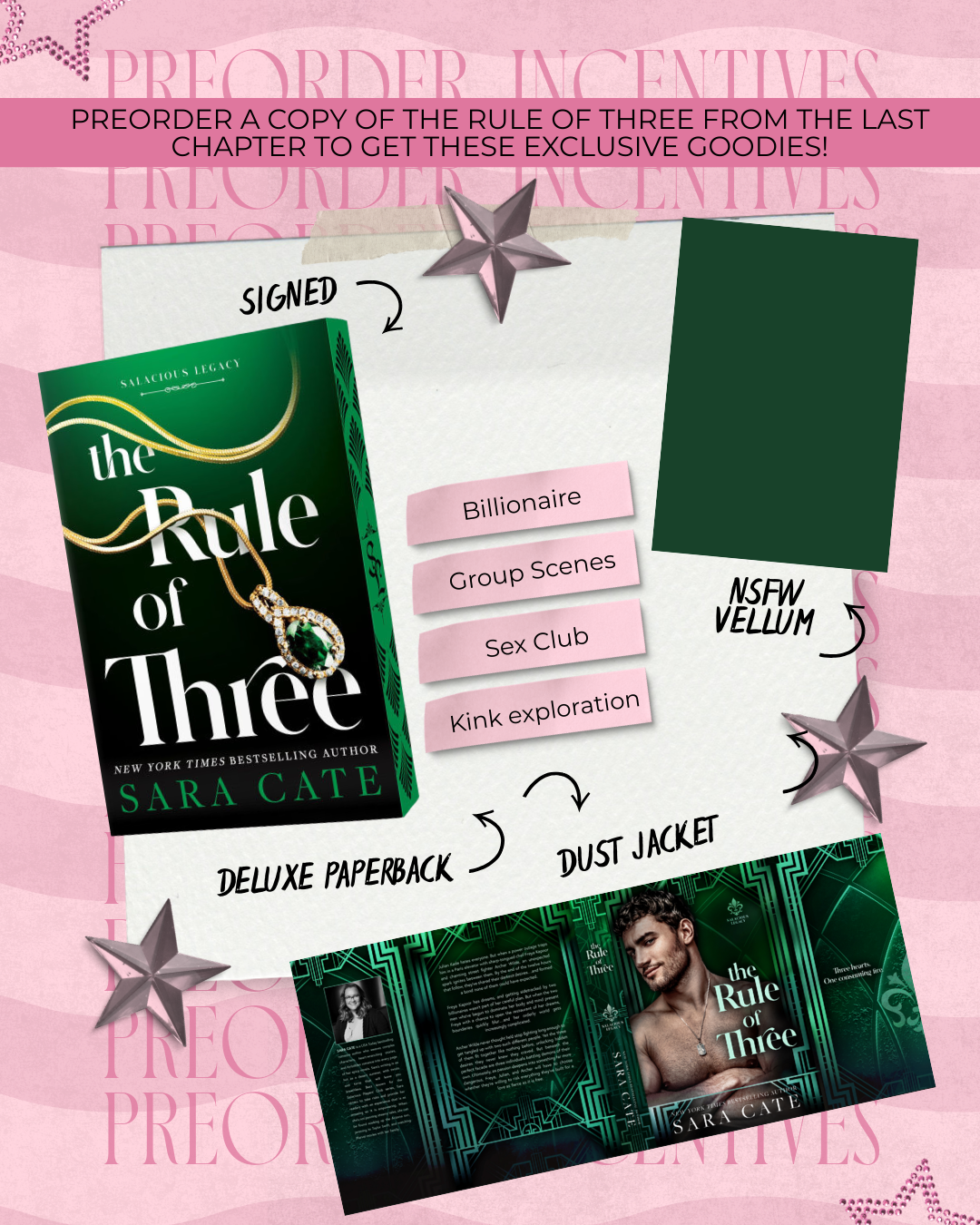 The Rule Of Three Preorder Campaign