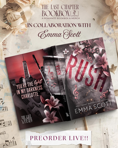 Rush by Emma Scott (December Book Club box)