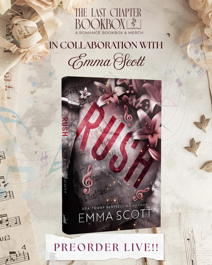 Rush by Emma Scott (December Book Club box)