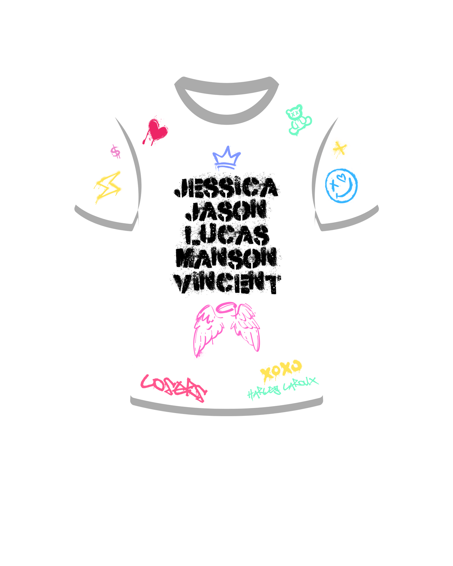 The Losers Tee Sticker- The Harley Laroux Shop