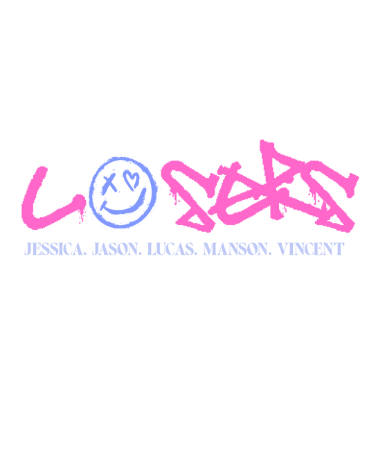 Losers Sticker- The Harley Laroux Shop