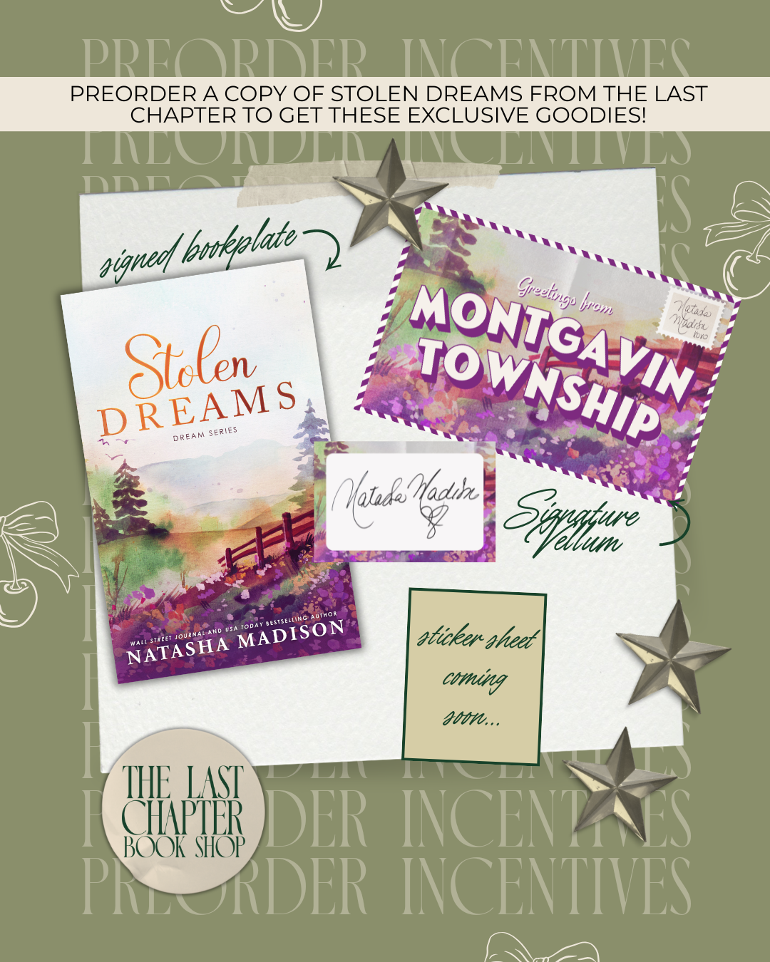 Stolen Dreams Preorder Campaign