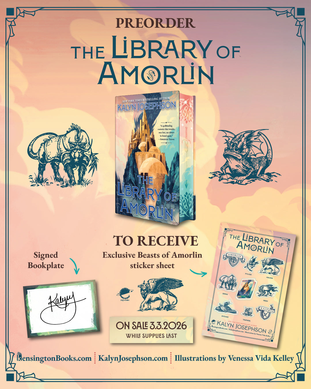 The Library of Amorlin Preorder Campaign
