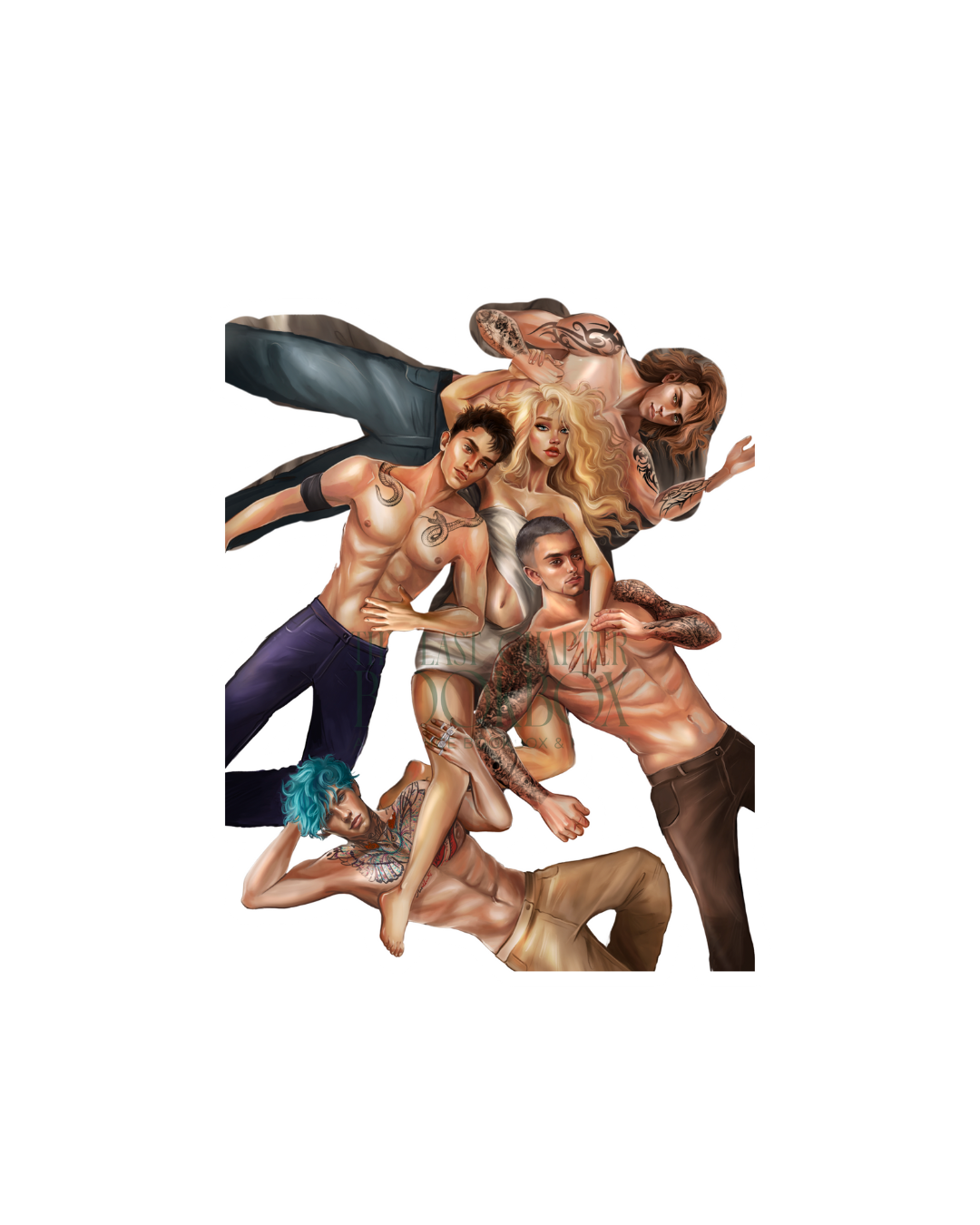 LOSERS Character Art Sticker- The Harley Laroux Shop