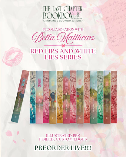 Red Lips and White Lies FULL SERIES BOX