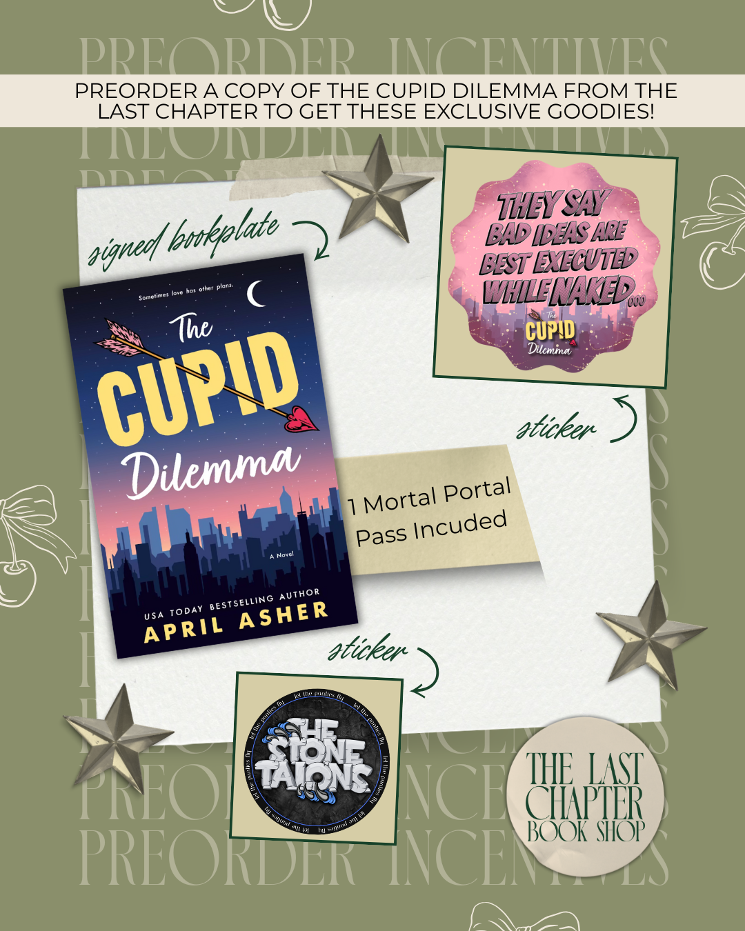 The Cupid Dilemma Preorder Campaign