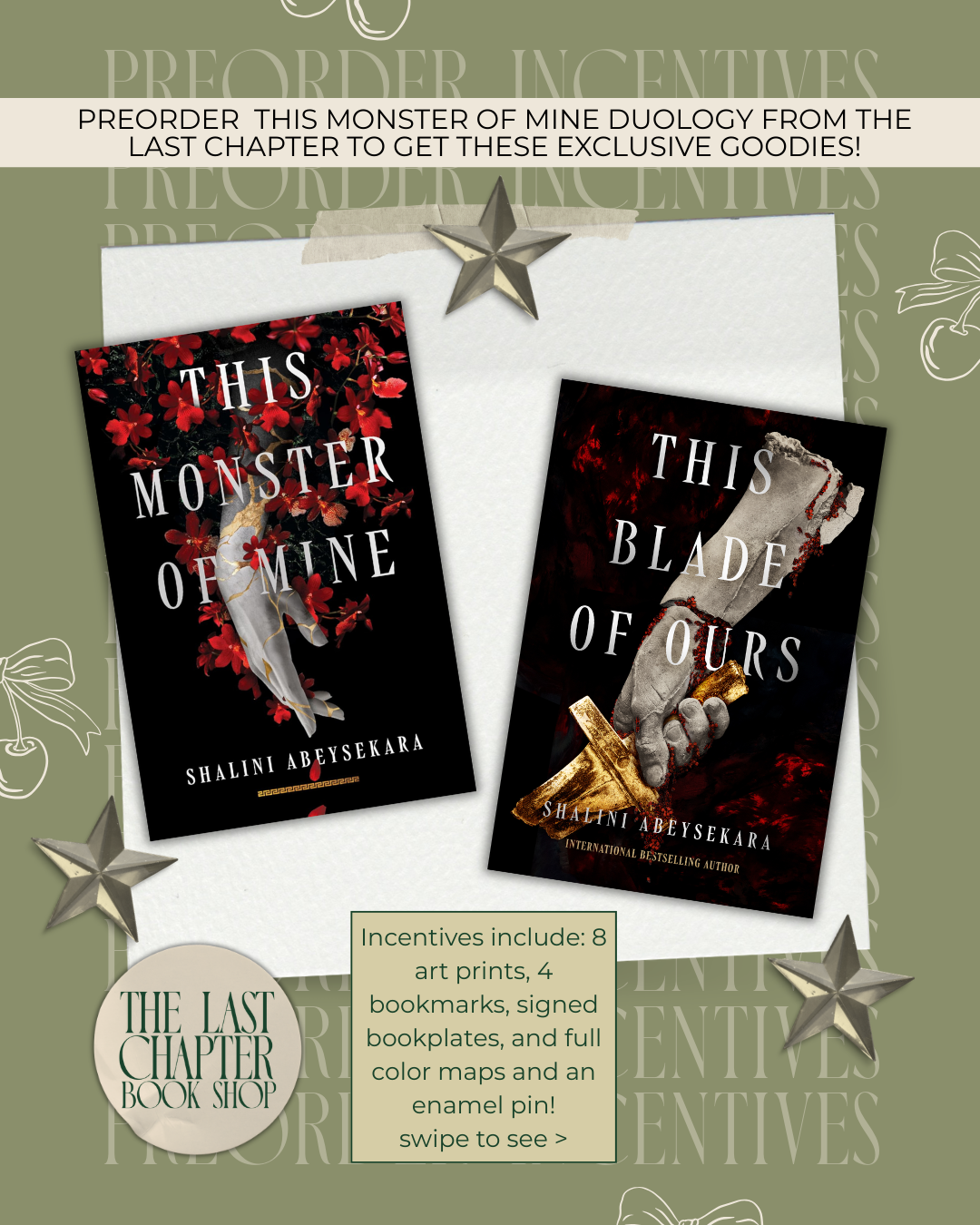 This Monster of Mine Duology Preorder Campaign