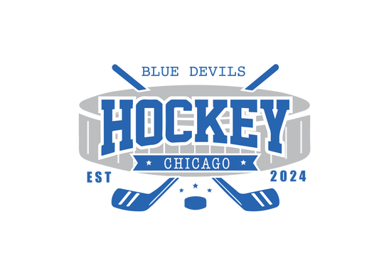 Blue Devils Chicago Sticker - The S.J. Sylvis Shop