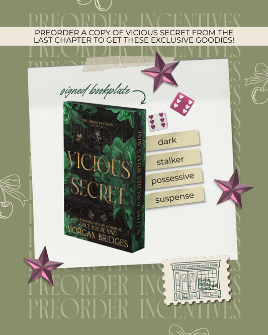 Vicious Secrets Preorder Campaign