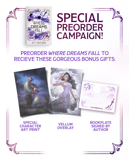 Where Dreams Fall Preorder Campaign