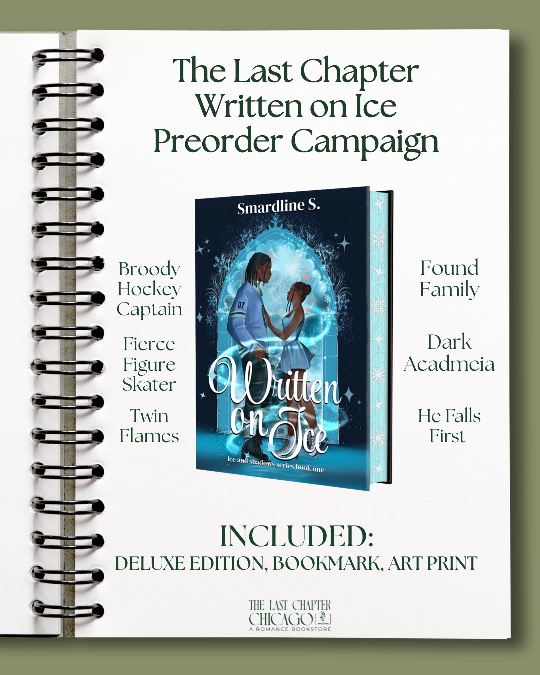 Written on Ice Preorder Campaign