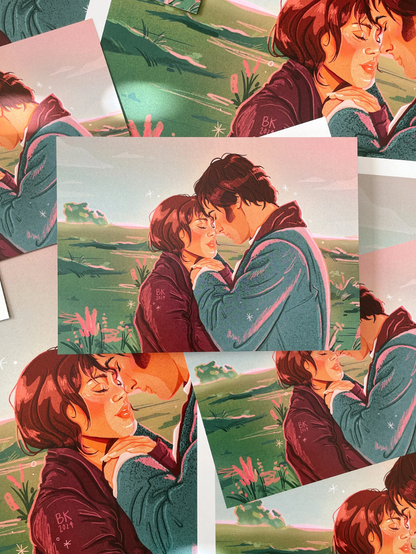 Pride and Prejudice Print: 5x7