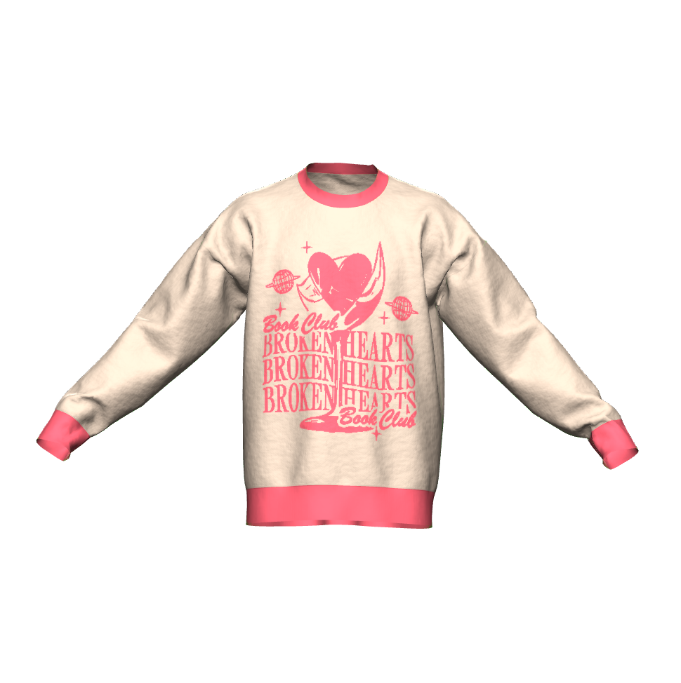 Broken Hearts Knit Sweater