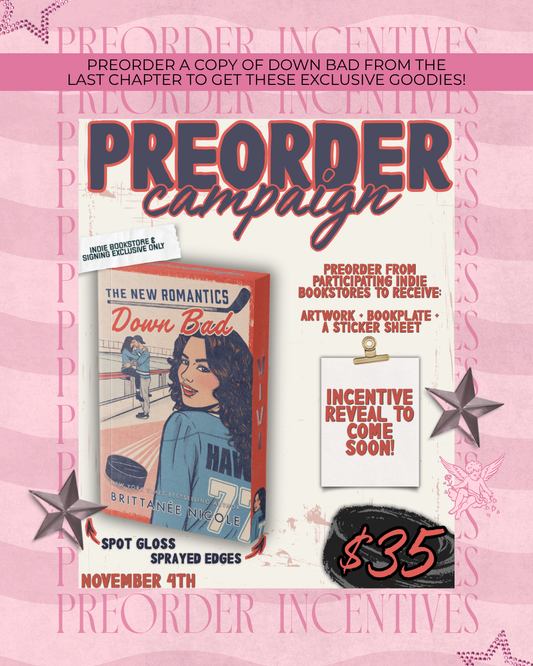 Down Bad Preorder Campaign