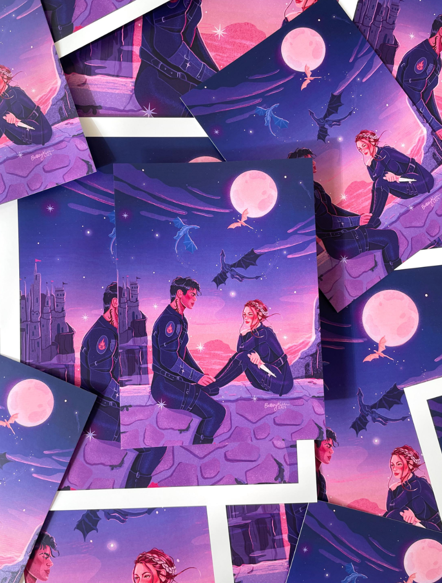 Fourth Wing Print : 5x7