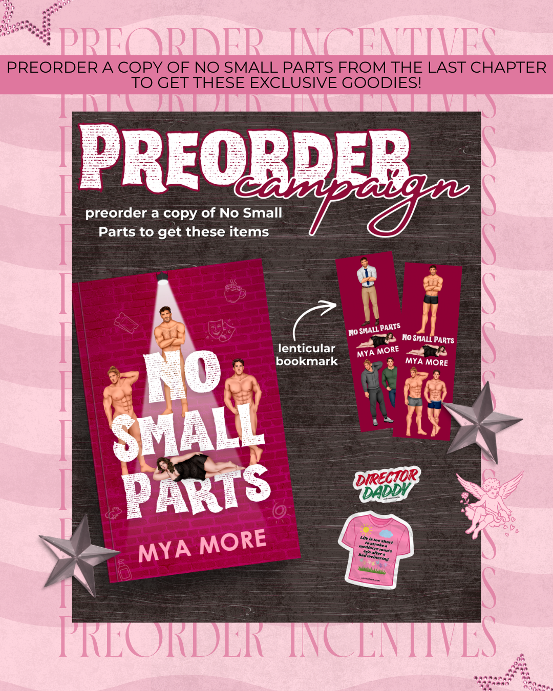 No Small Parts Preorder Campaign
