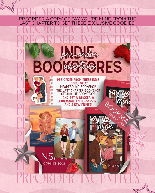 Say You're Mine Preorder Campaign