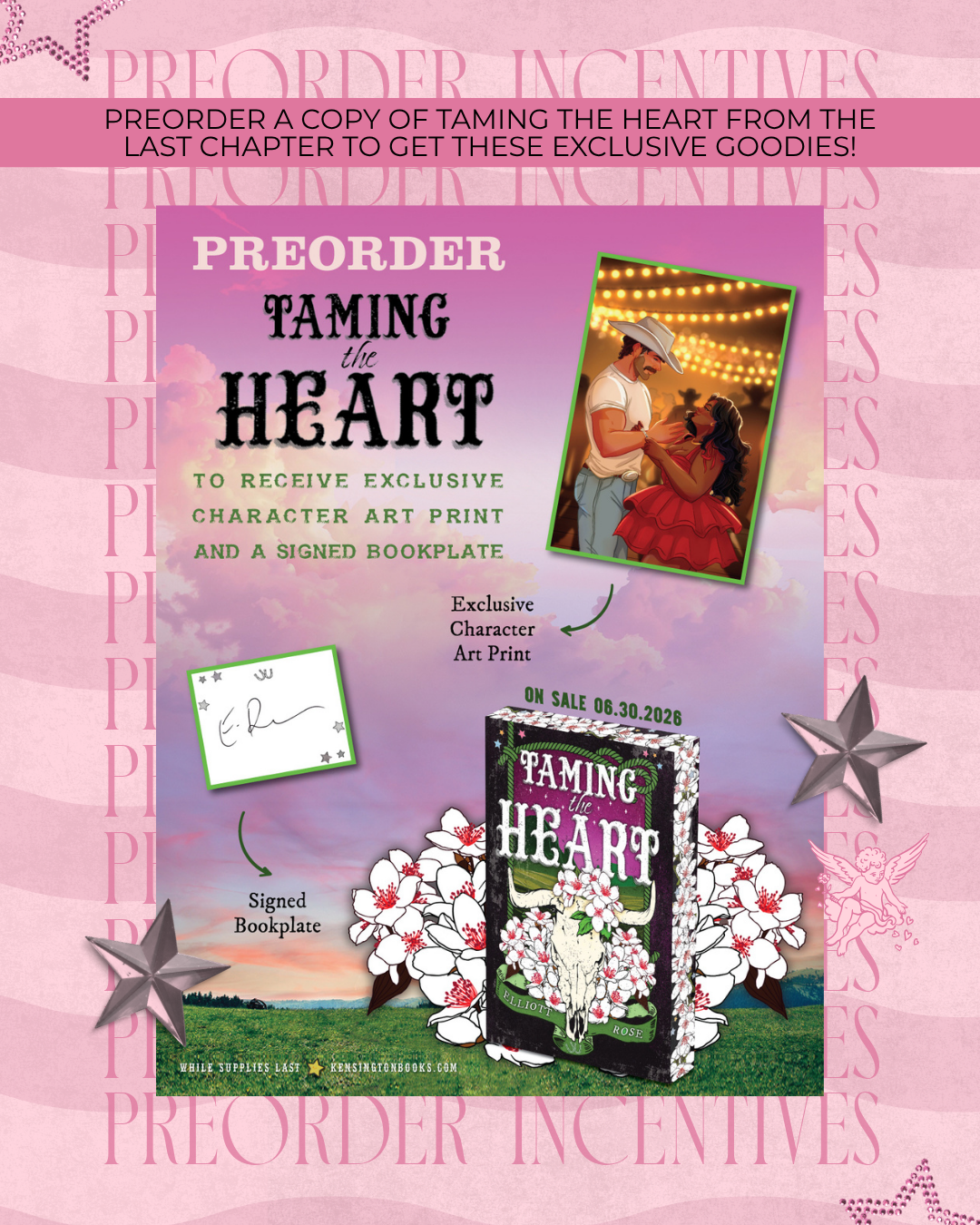 Taming the Heart Preorder Campaign