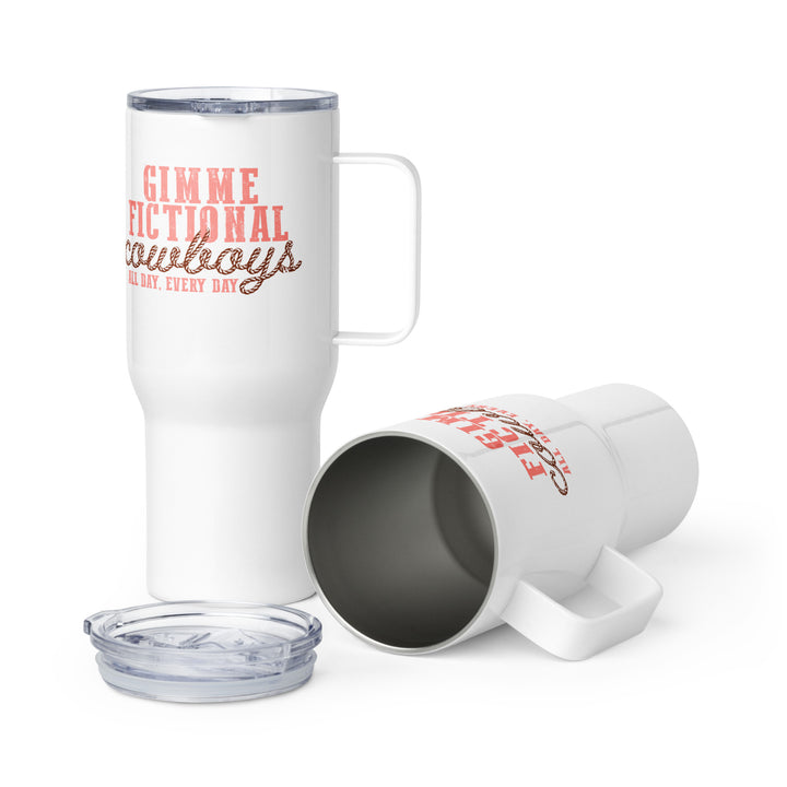 Gimme Cowboys Travel Mug- Ava Hunter Collaboration Collection